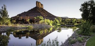 Gateway Canyons Resort - Mountain View of Resort