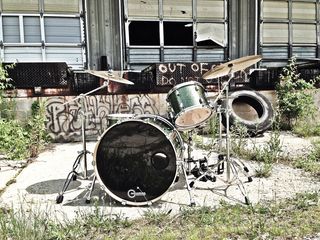 outdoor drumset
