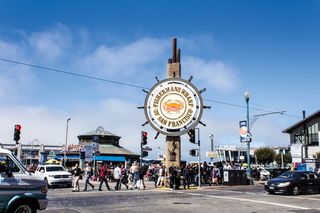 fisherman's wharf sign