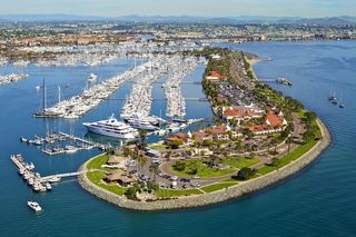 Kona Kai San Diego Resort Aerial View
