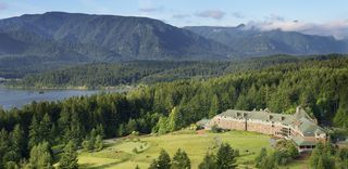 Skamania Lodge Aerial View