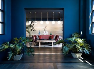 The Aster stylish Hollywood suite entryway