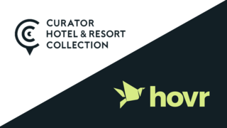 Curator and Hovr logos