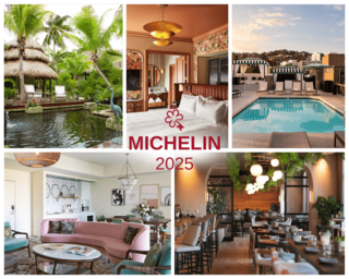 Collage of Curator properties with Michelin Keys logo.